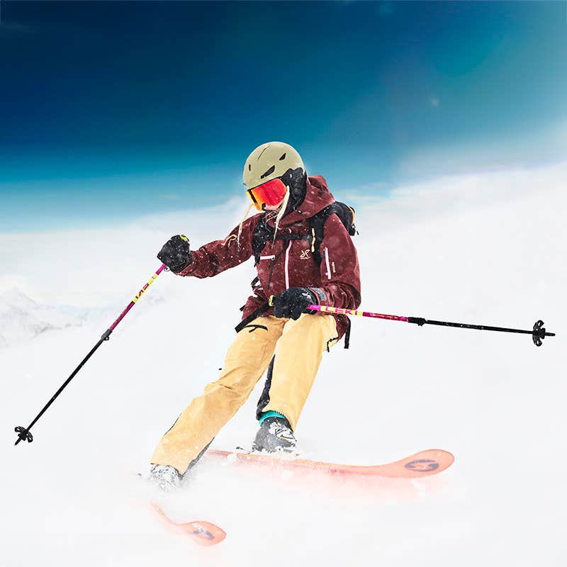 Atlas 3L Ski Jacket Dame Earth