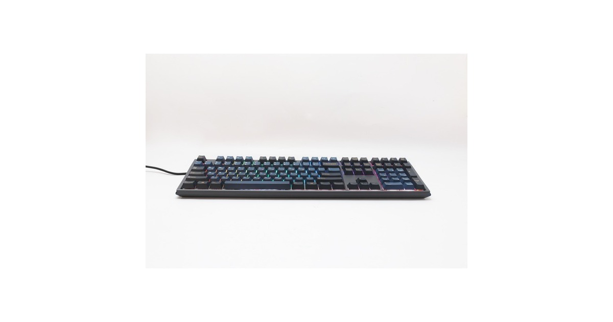 DuckyOne 3 Pro, gaming toetsenbord  (Zwart, US lay-out, Cherry MX2A Speed Silver, RGB led, Double-shot PBT, QUACK Mechanics, hot swap)