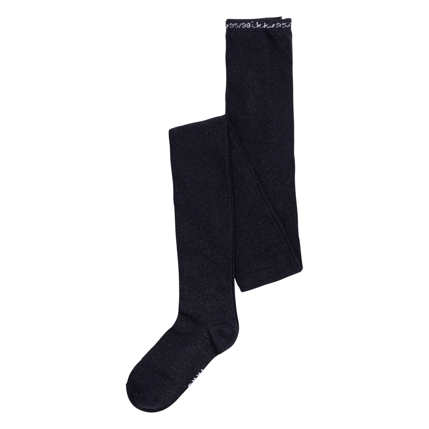 Collants tricotées pailletés | Noir