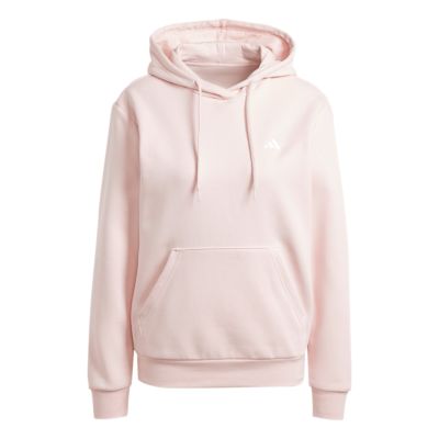 AdidasEssentials Small Logo Feel Cozy Hoodie - pink