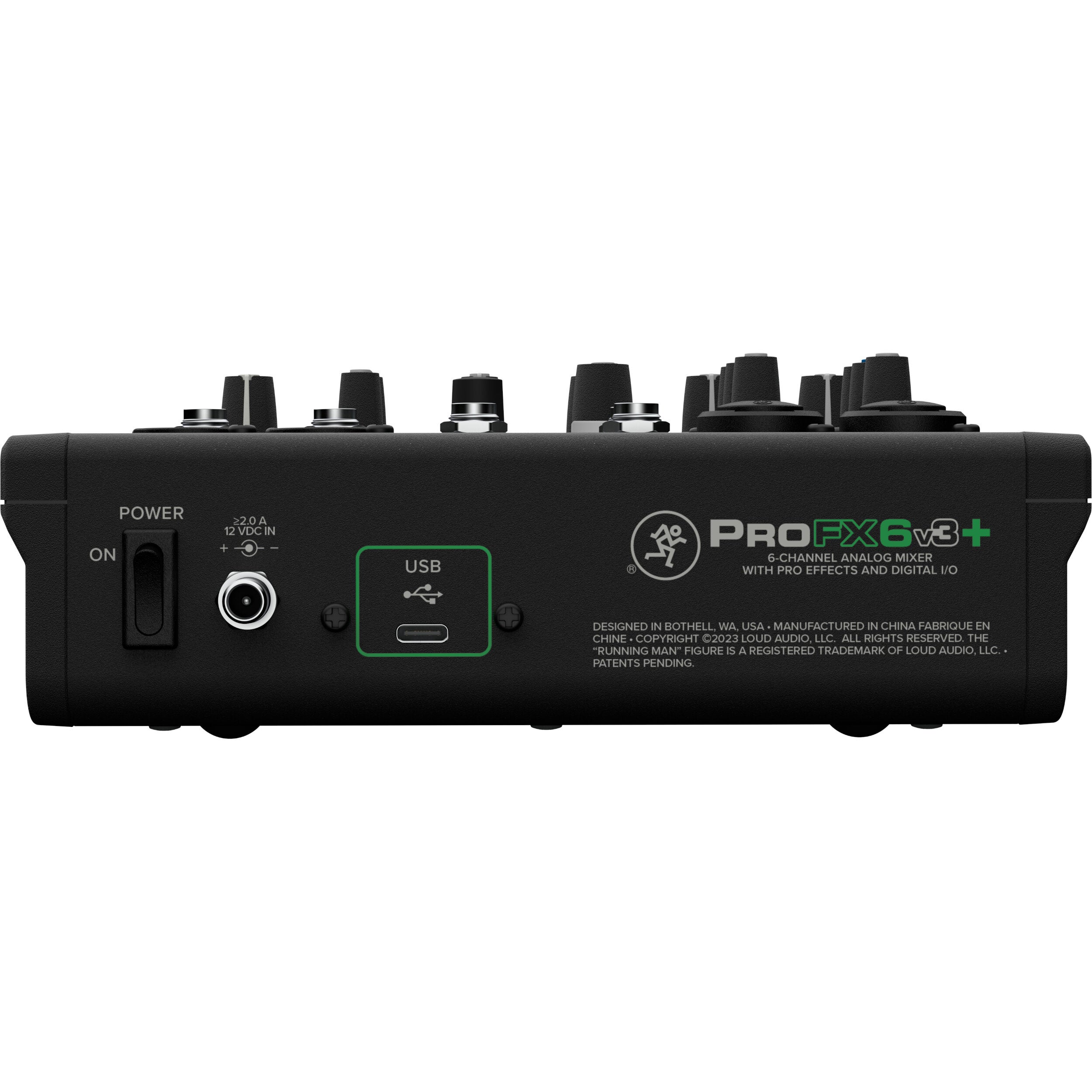 Mackie ProFX6v3+ FX-mixer met USB-interface