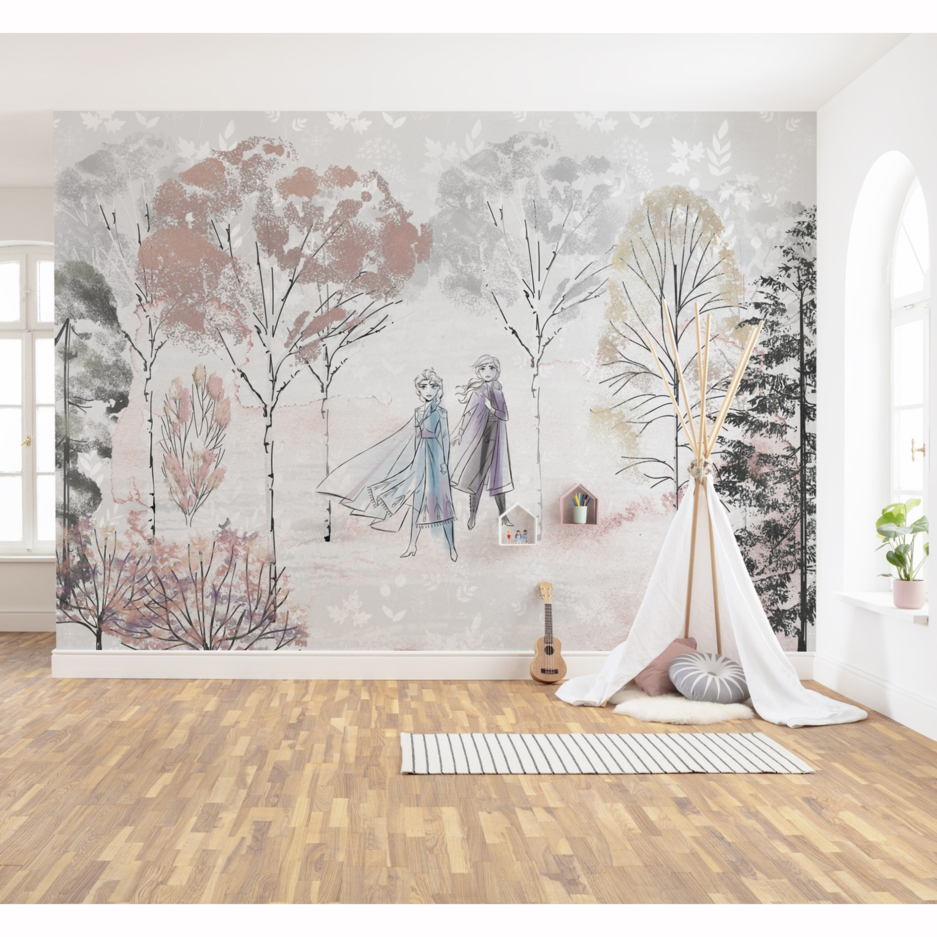 Vlies-Fototapete FROZEN NATURAL SPIRIT- 400x280 cm