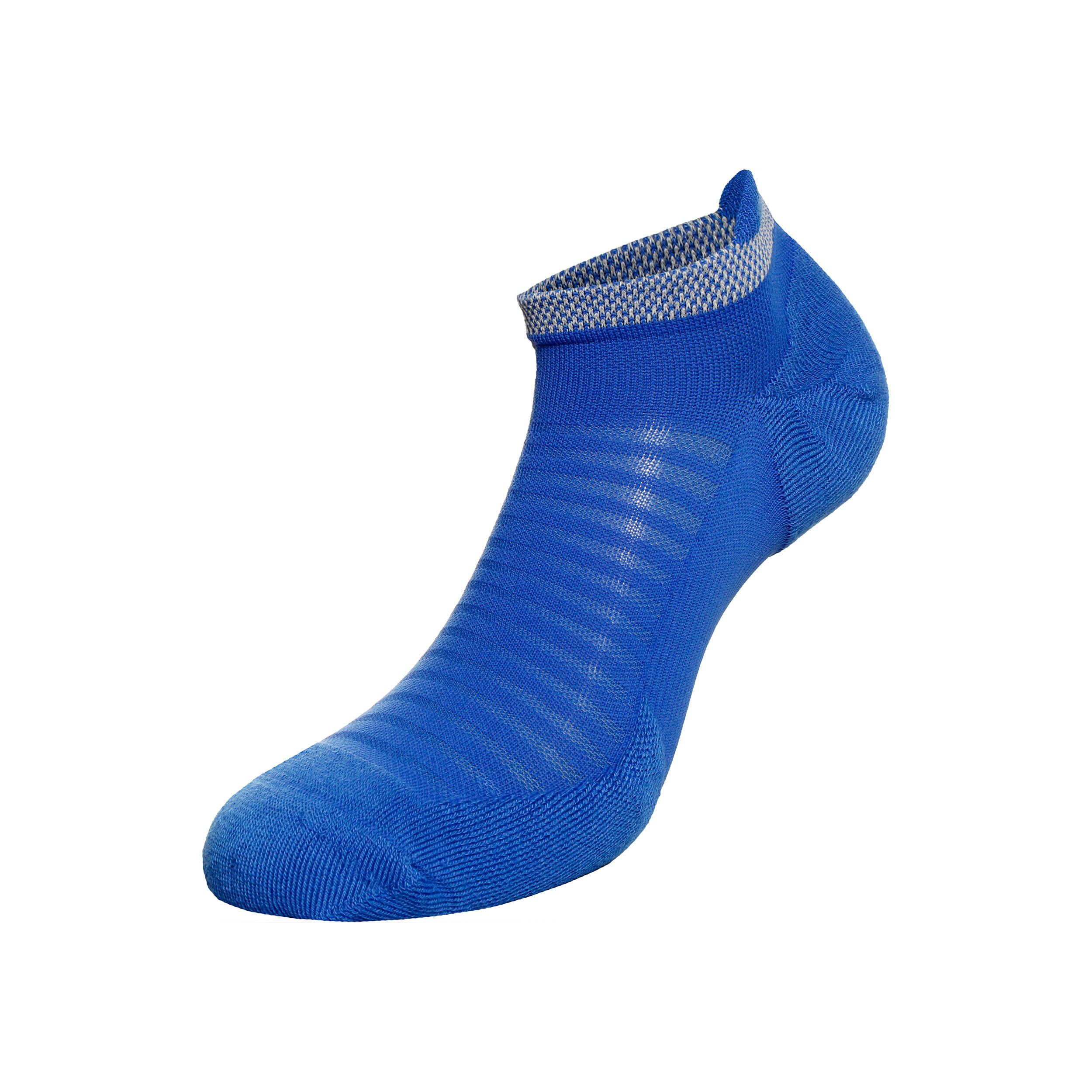Nike Spark Cushioned No-Show Running Chaussettes De Running - Bleu , Gris