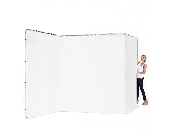 Lastolite LL LB7623, Aluminium, Sort, Hvid, Aluminium, Stof, Tekstil, Monokromatisk, Panorama, LL LB7627, CE