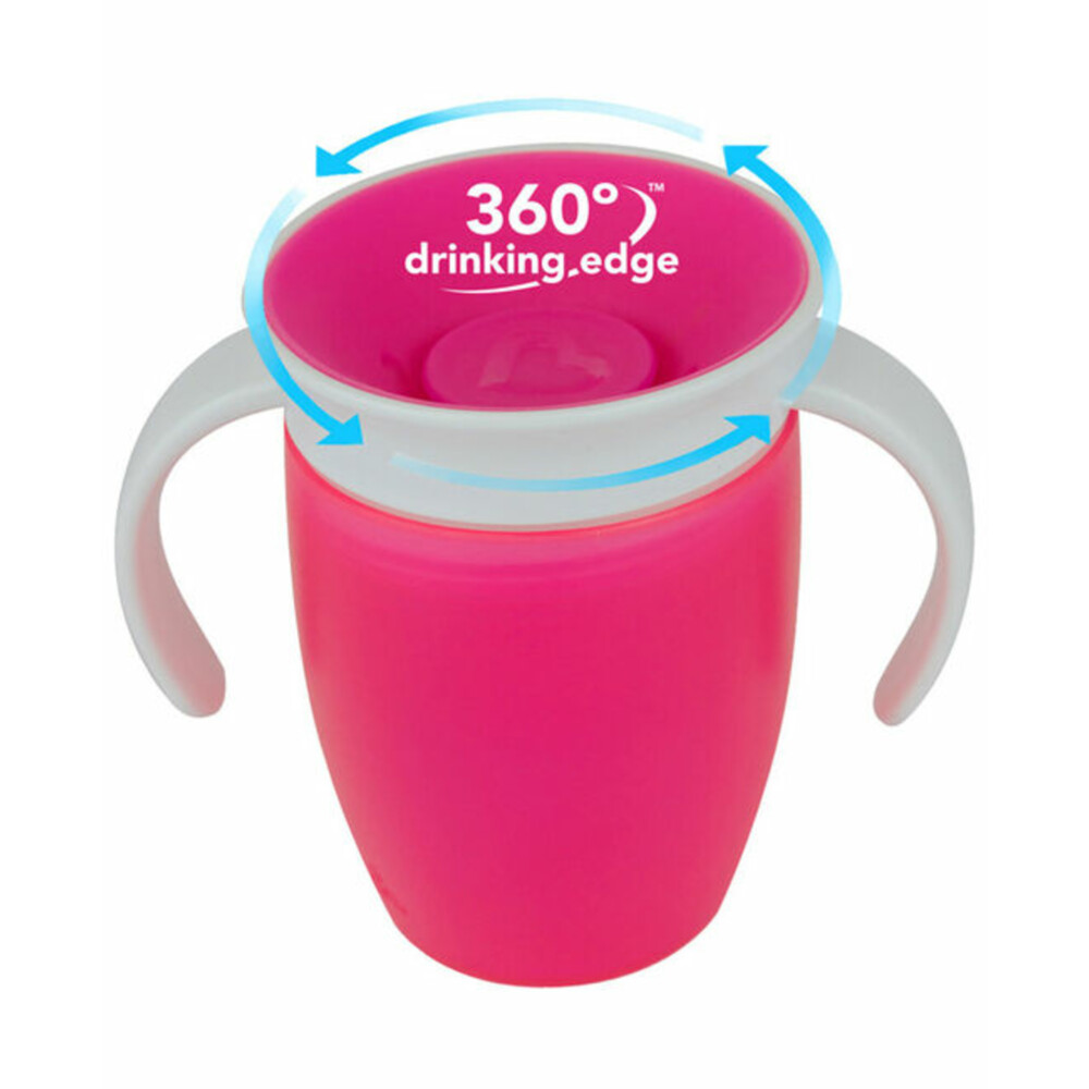 Munchkin Miracle Trainer Oefenbeker Roze207 ml