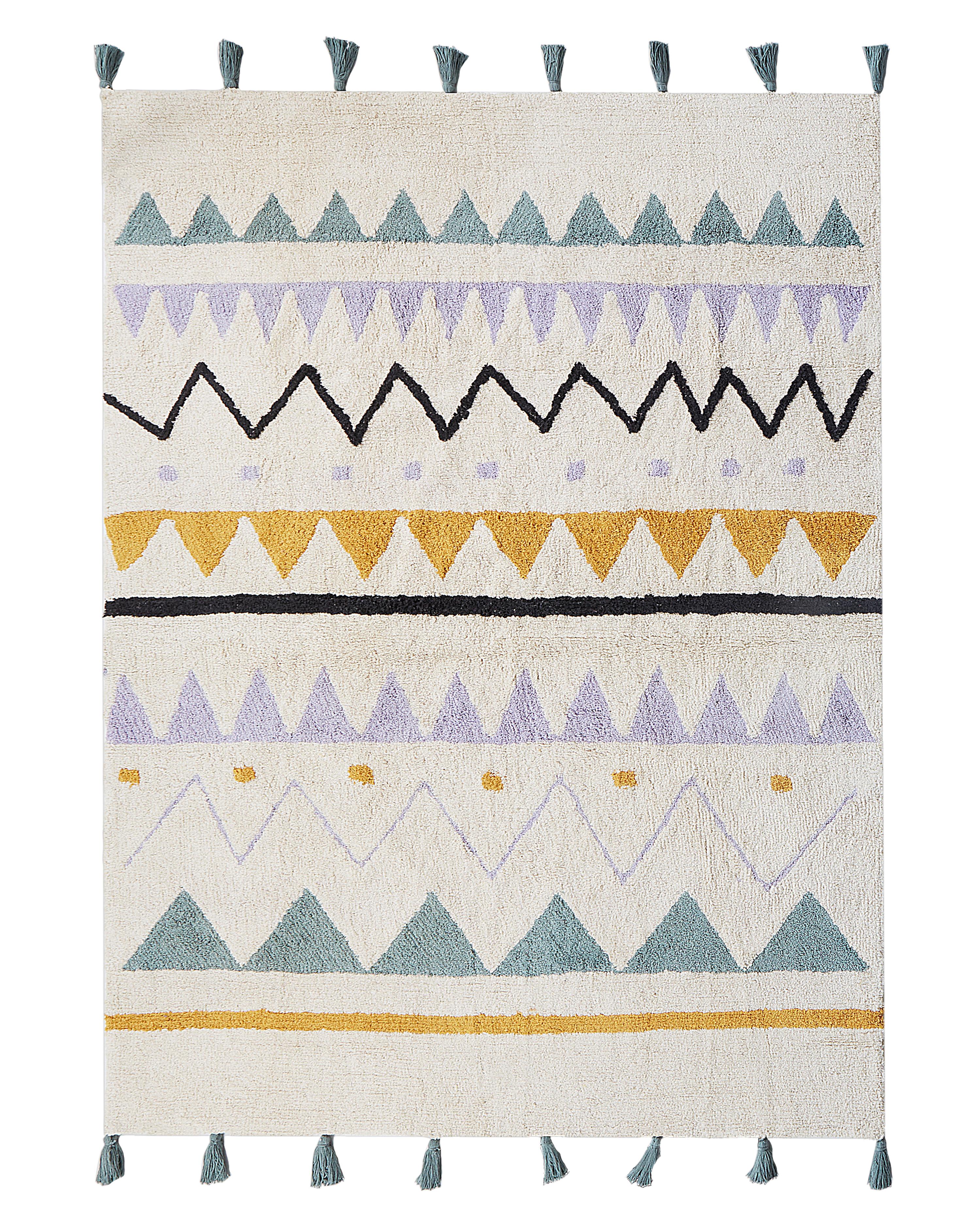 Kindervloerkleed ZAYSAN Groen 140 x 200 cm Katoen