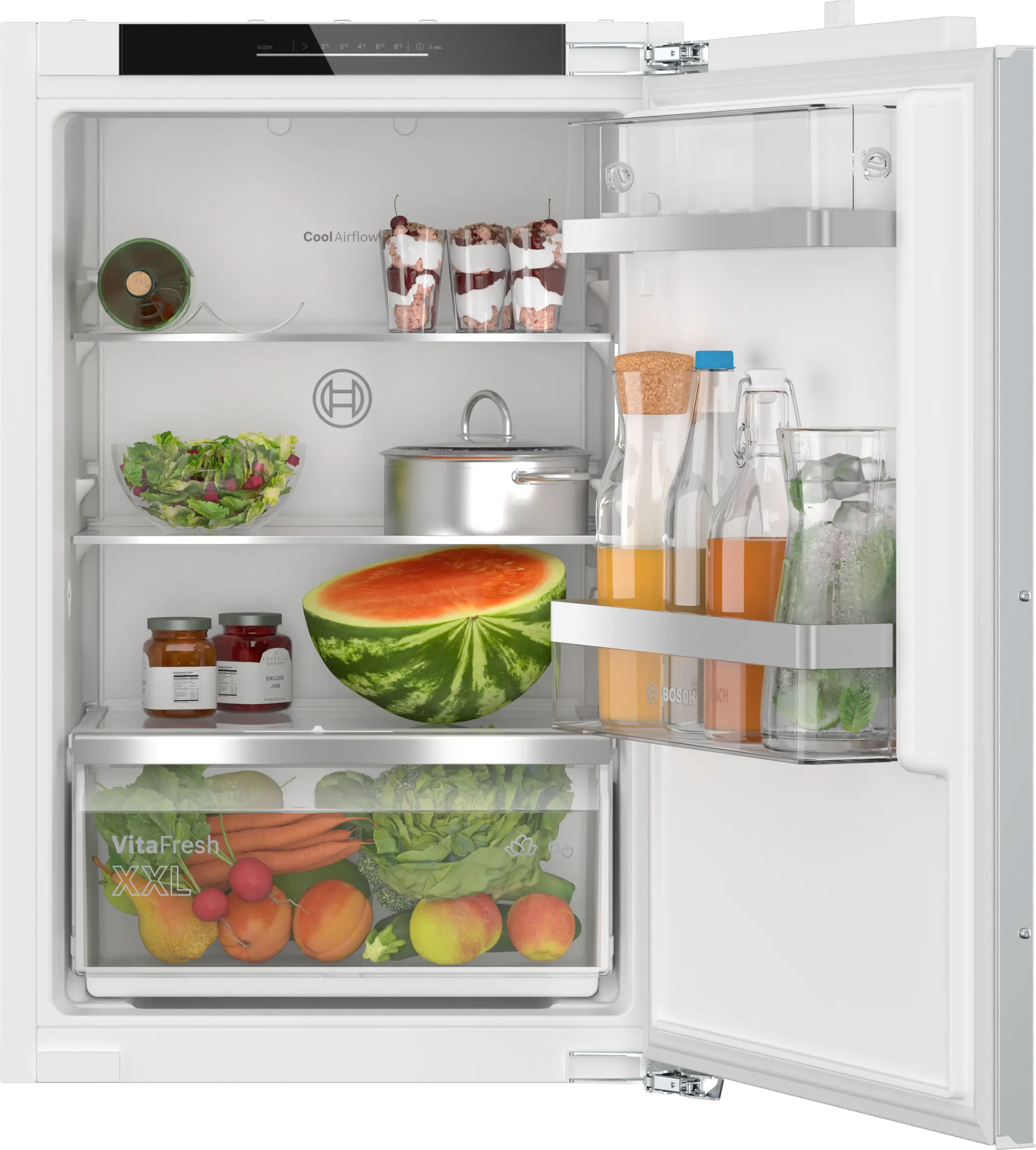 Serie 6 Inbouw koelkast 87.4 x 55.8 cm Vlakscharnier met SoftClose