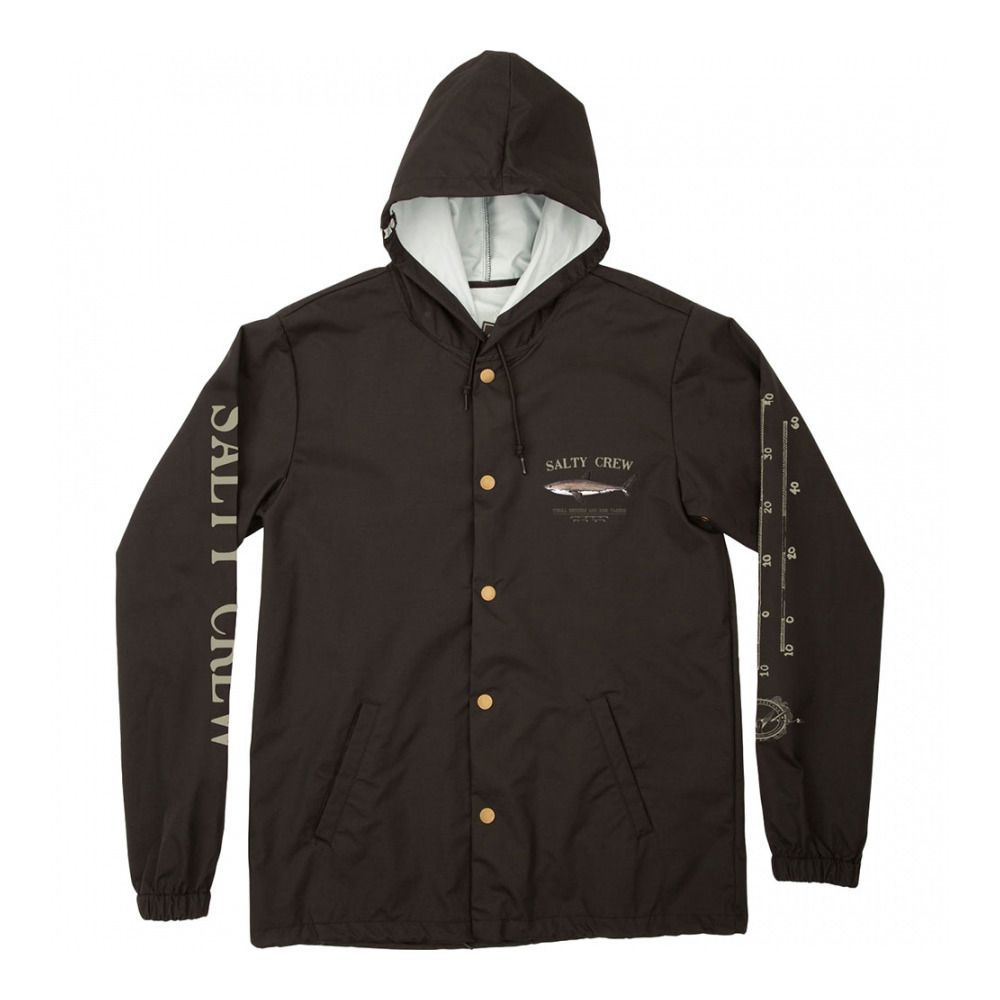 Salty Crew BRUCE SNAP - Veste Homme black