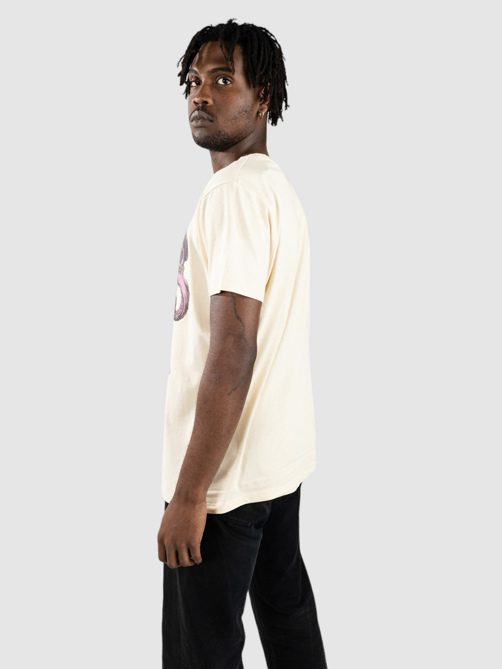 Any Means Necessary Skulltapus T-Shirt natural