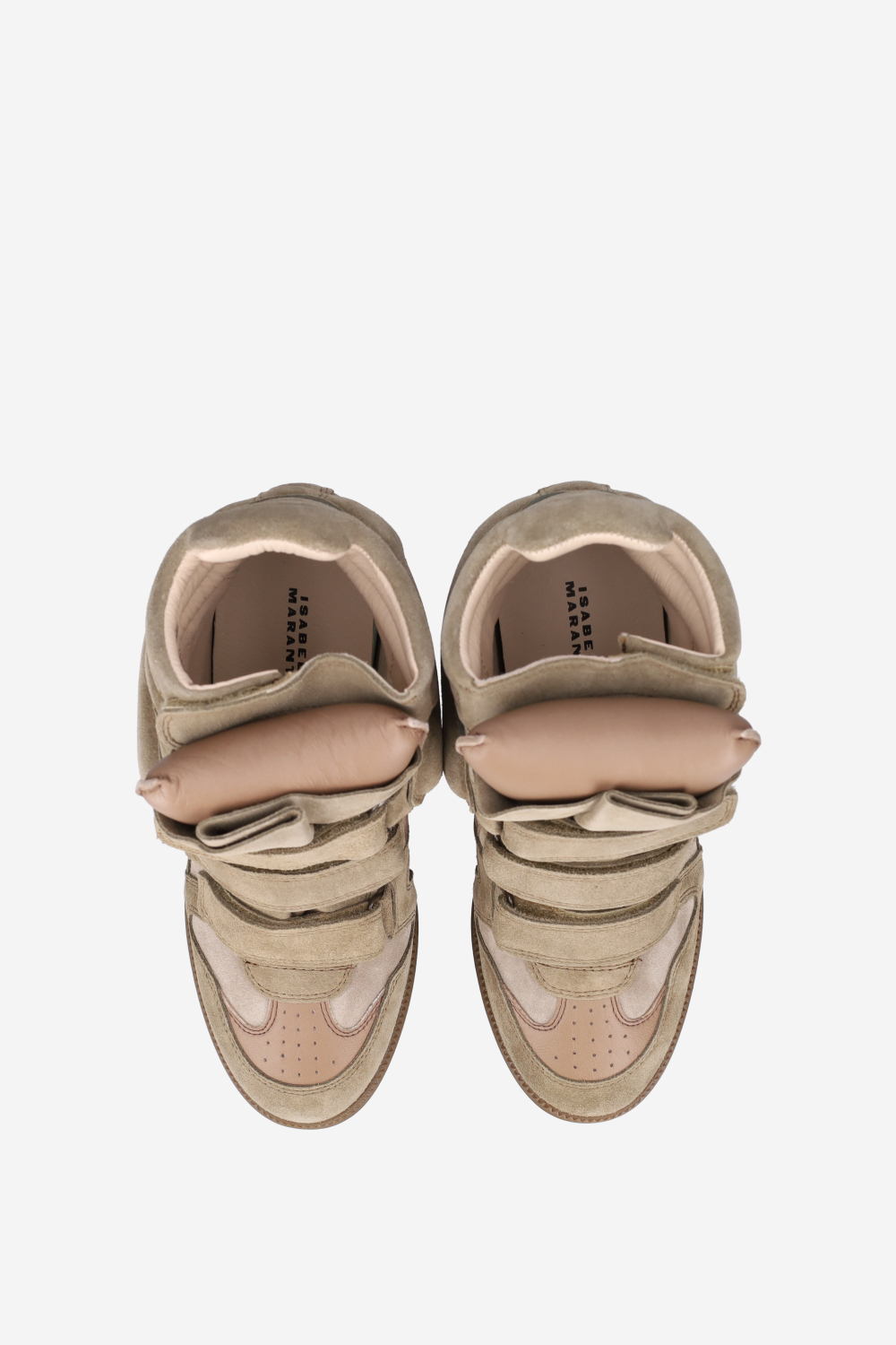 Bekett suede wedge sneakers