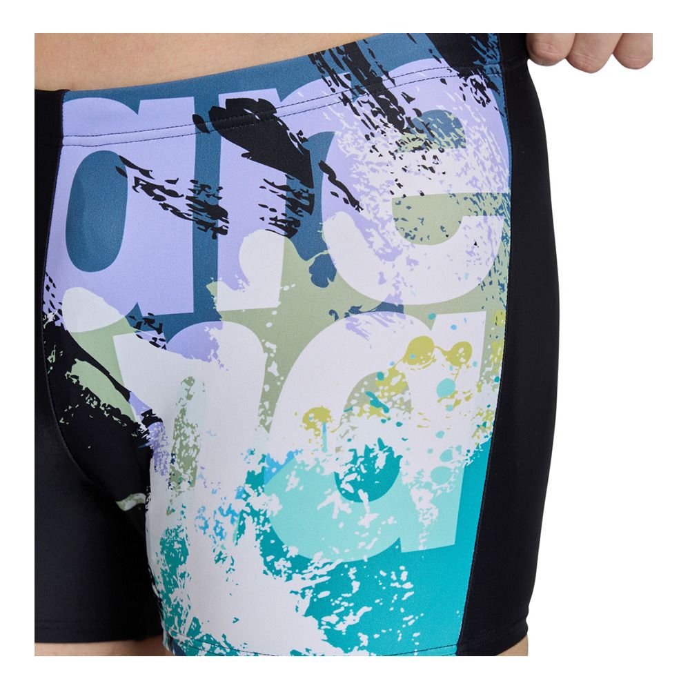 Arena WAVES BREAKING - Boxer de bain Homme black/black multi