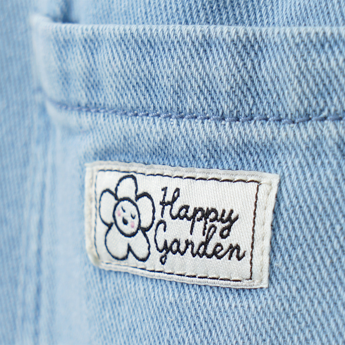 Topolino Mädchen Jeans mit Stickereien hellblau