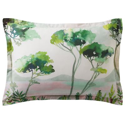 Linge de lit motif paysage - BECQUET CRÉATION