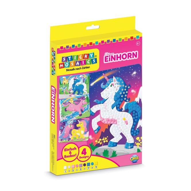 Sticky Mosaics Sparkling Unicorns