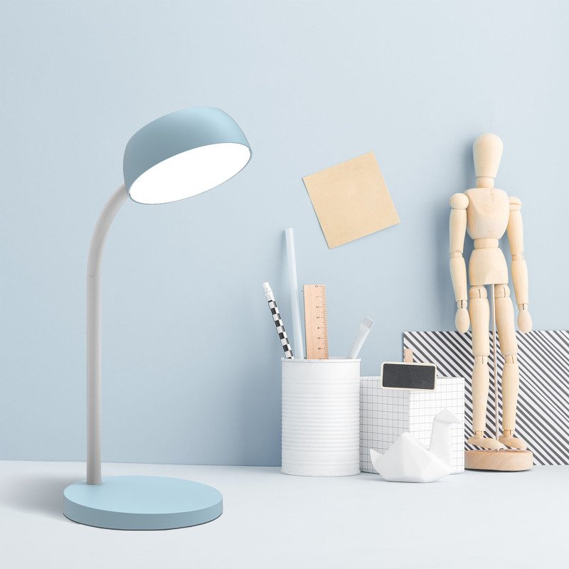 Lampe de bureau Led intégrée Tamy Unilux - 6 W - Bras flexible