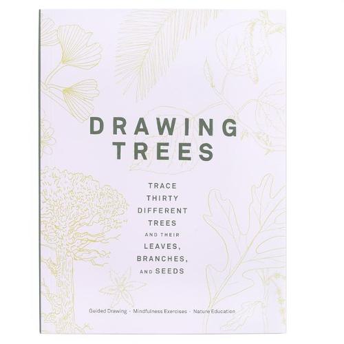 Drawing Trees: Trace Thirty Different Trees and Their Leaves, Branches, and Seeds (Paperback)