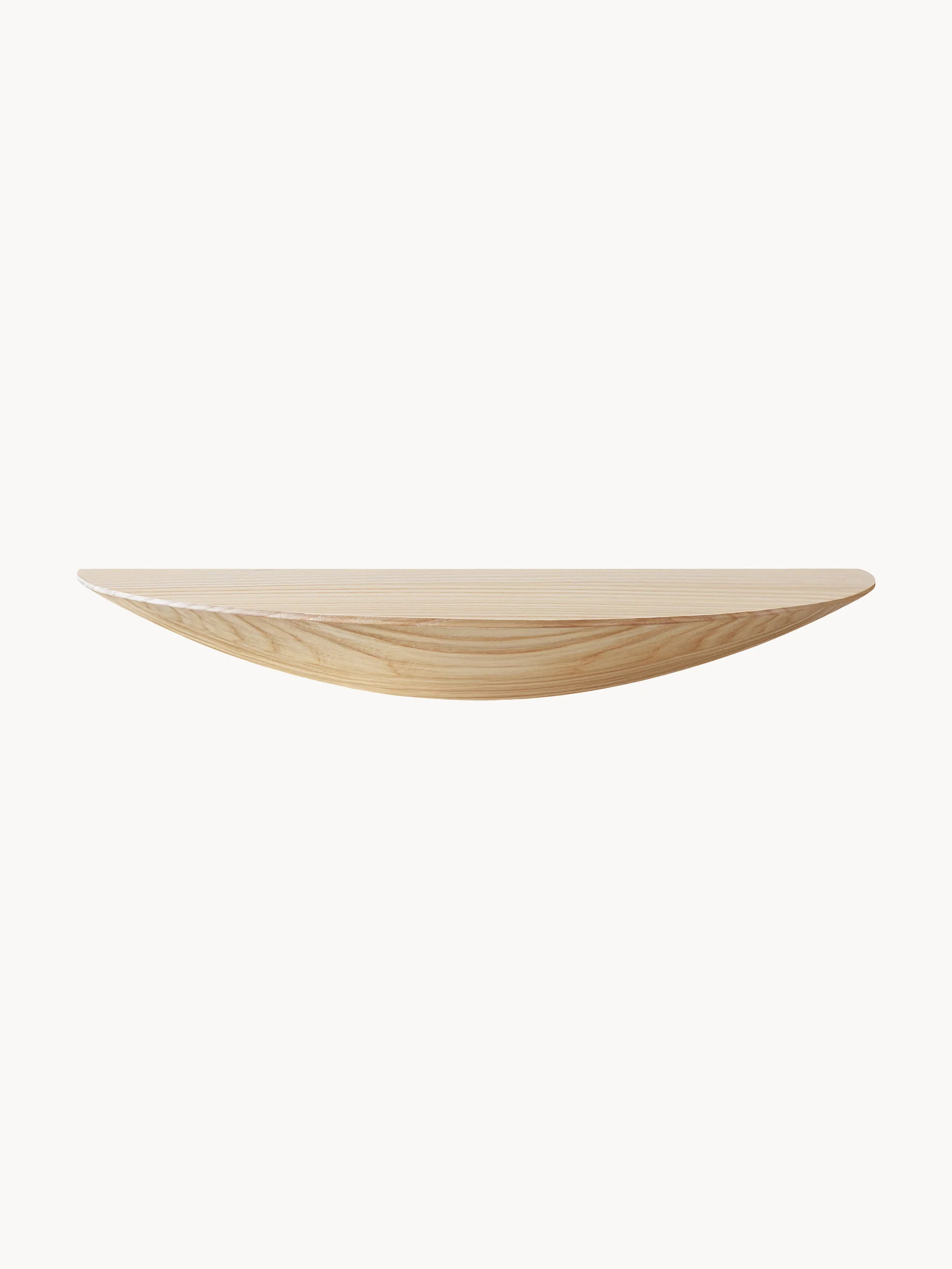 Wandrek Drop Floating van essenhout