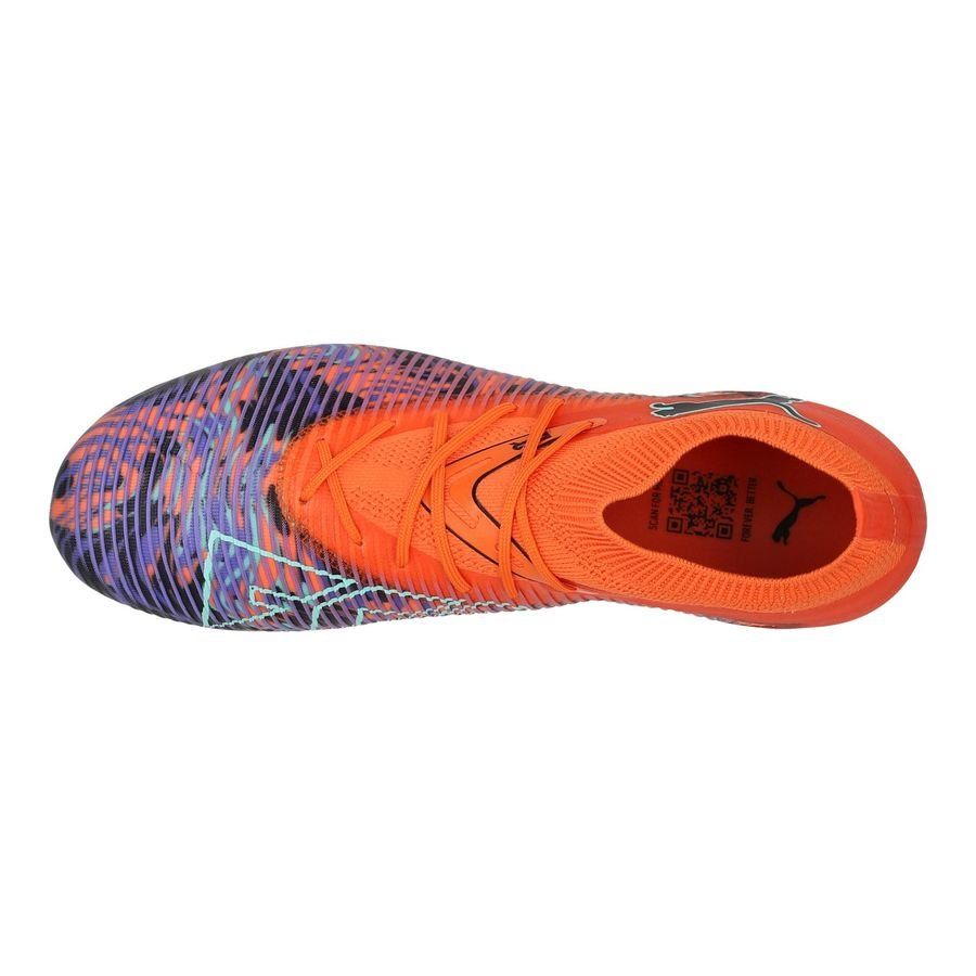 PUMA Future 8 Match MG Creativity - Orange Poppy/Dark Amethyst/Bleu/Noir ÉDITION LIMITÉE