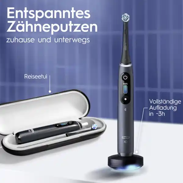 iO Series Elektrische Zahnbürste 8N Black Onyx