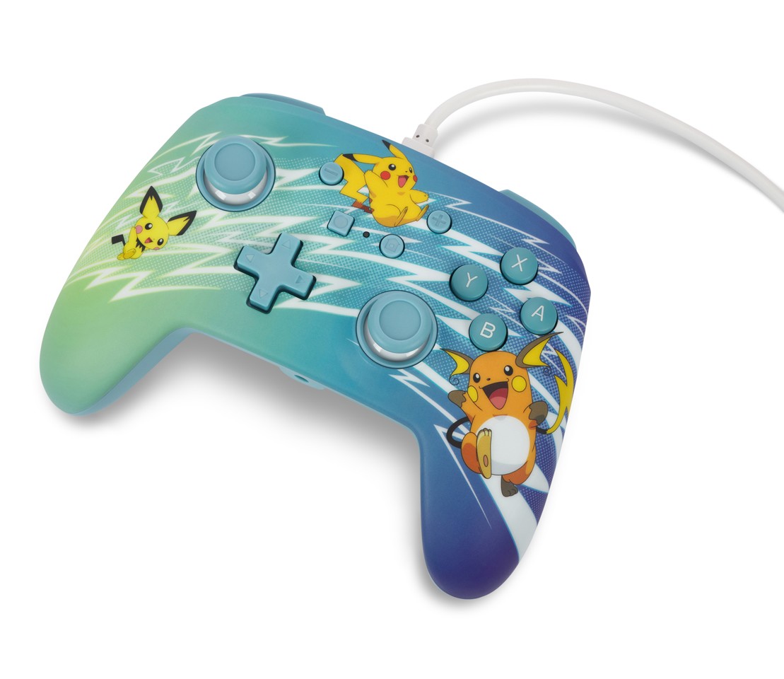 PowerA Enhanced Wired Controller - Nintendo Switch - Pikachu Evolution