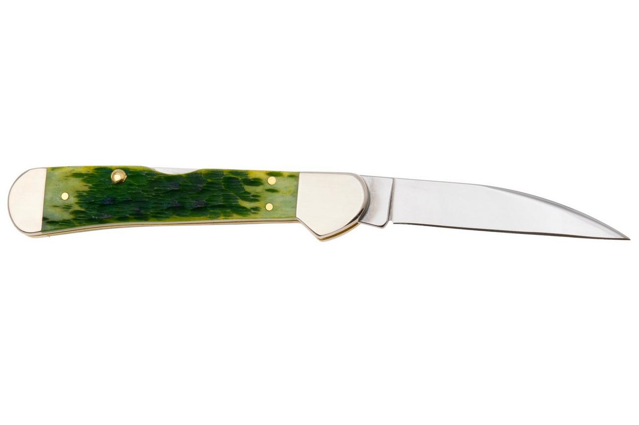 Case CopperLock Green Apple Bone, Peach Seed Jig, 27864, 61549WL SS zakmes