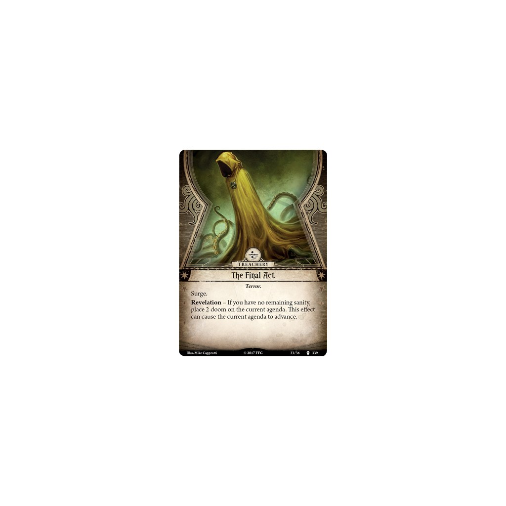 Arkham Horror : The Card Game - Dim Carcosa