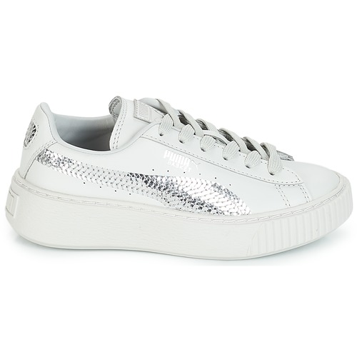Puma - G PS B PLATFORM BLING.GRAY - GRAY
