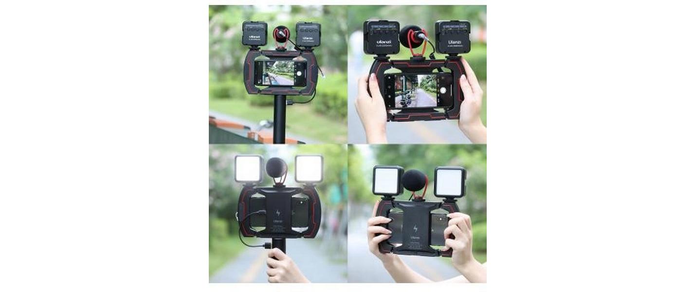 U-Rig WirelessSmartphone-Video-Rig mit kabellosem Laden