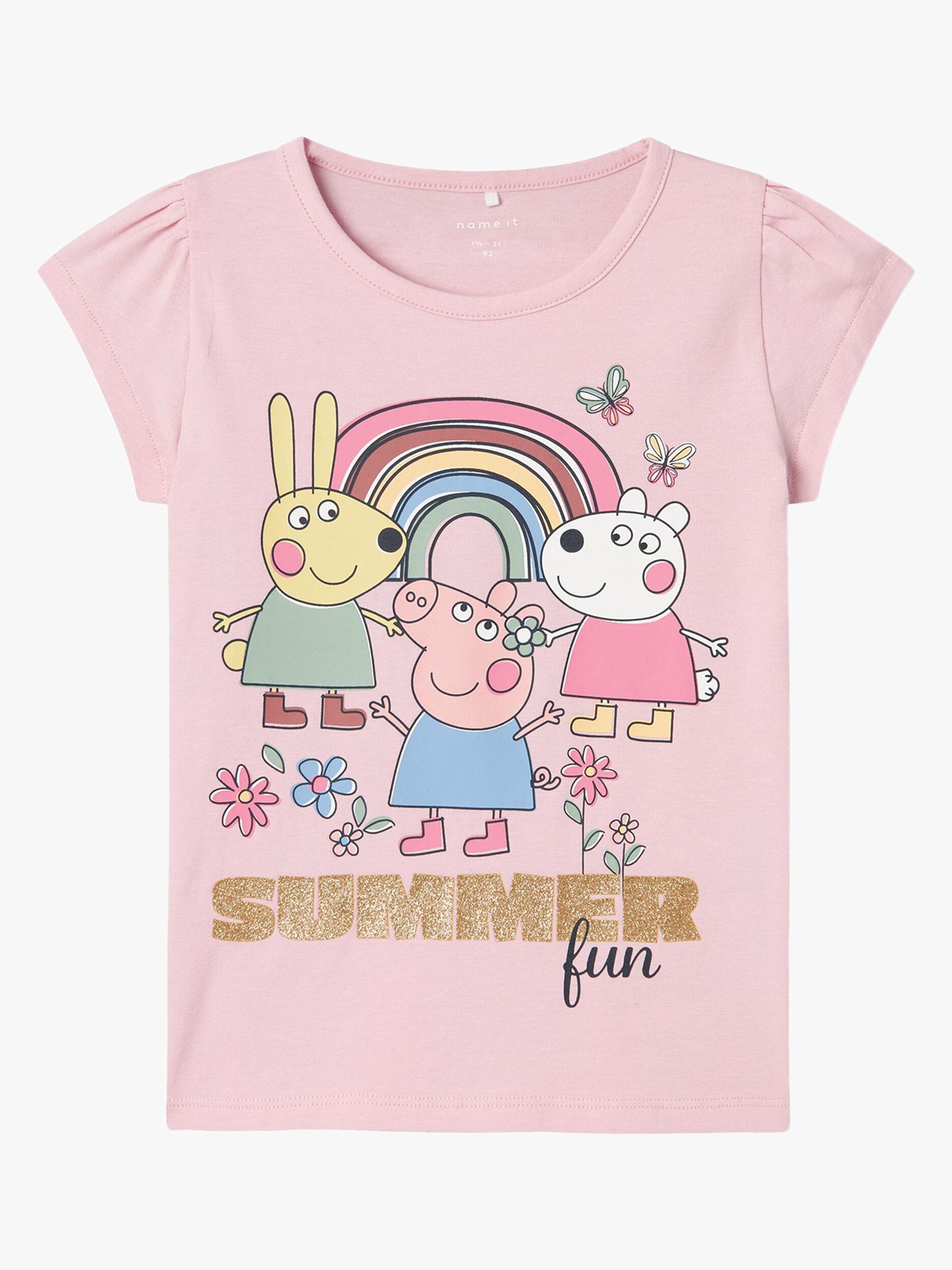 Arbina Peppapig Short Sleeve Top Cplg