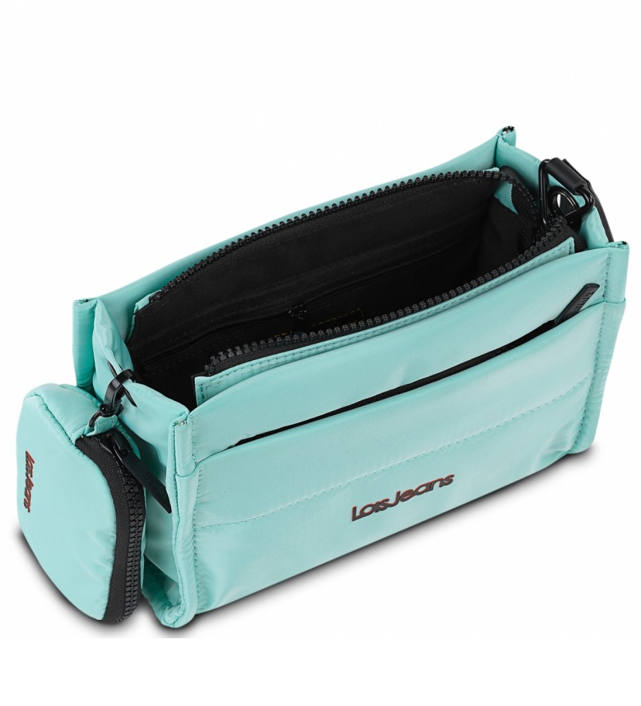 Bolsa de ombro Lois 314686 Verde Água - 21x15x9 cm -