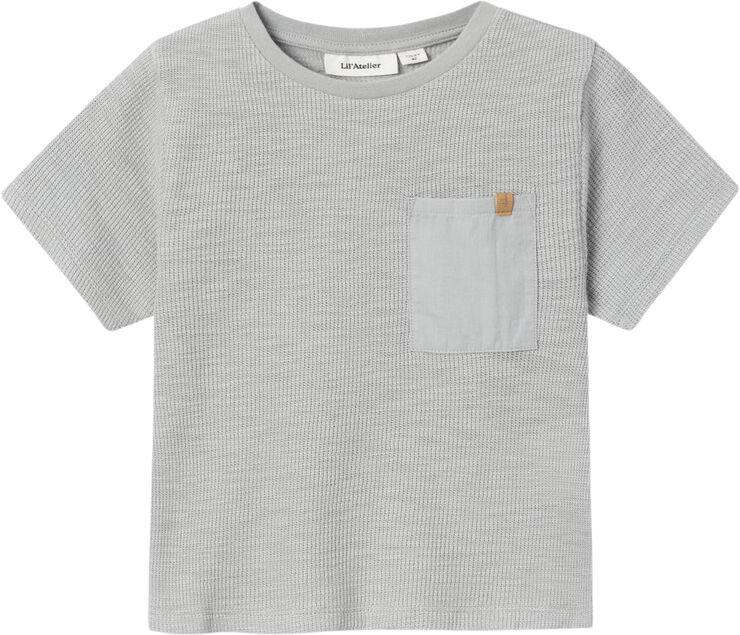 Lil' Atelier NMMHONJO SS LOOSE TOP LIL Limestone