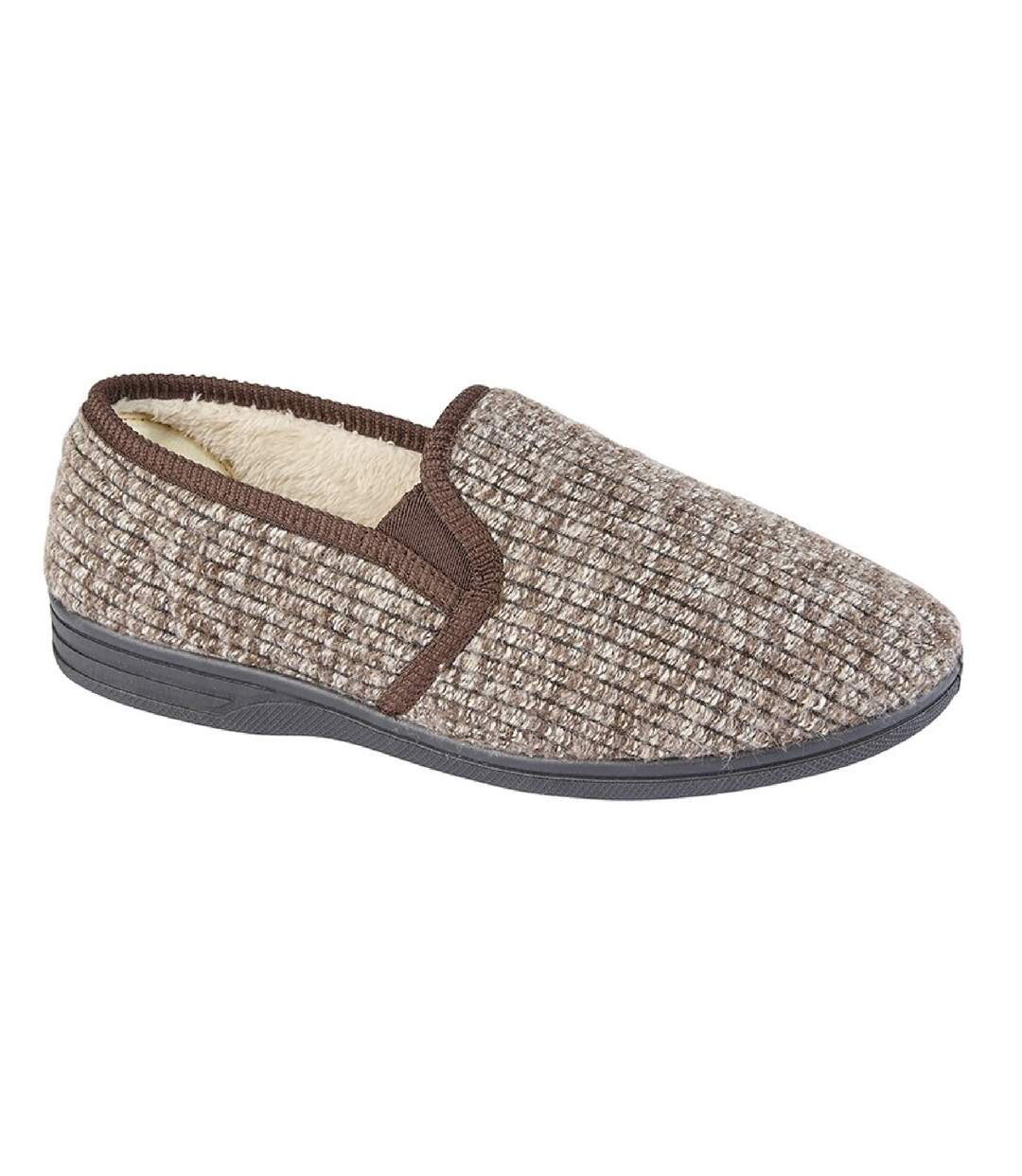 Zedzzz - Pantoufles KEITH - Hommes (Marron) - UTDF1533