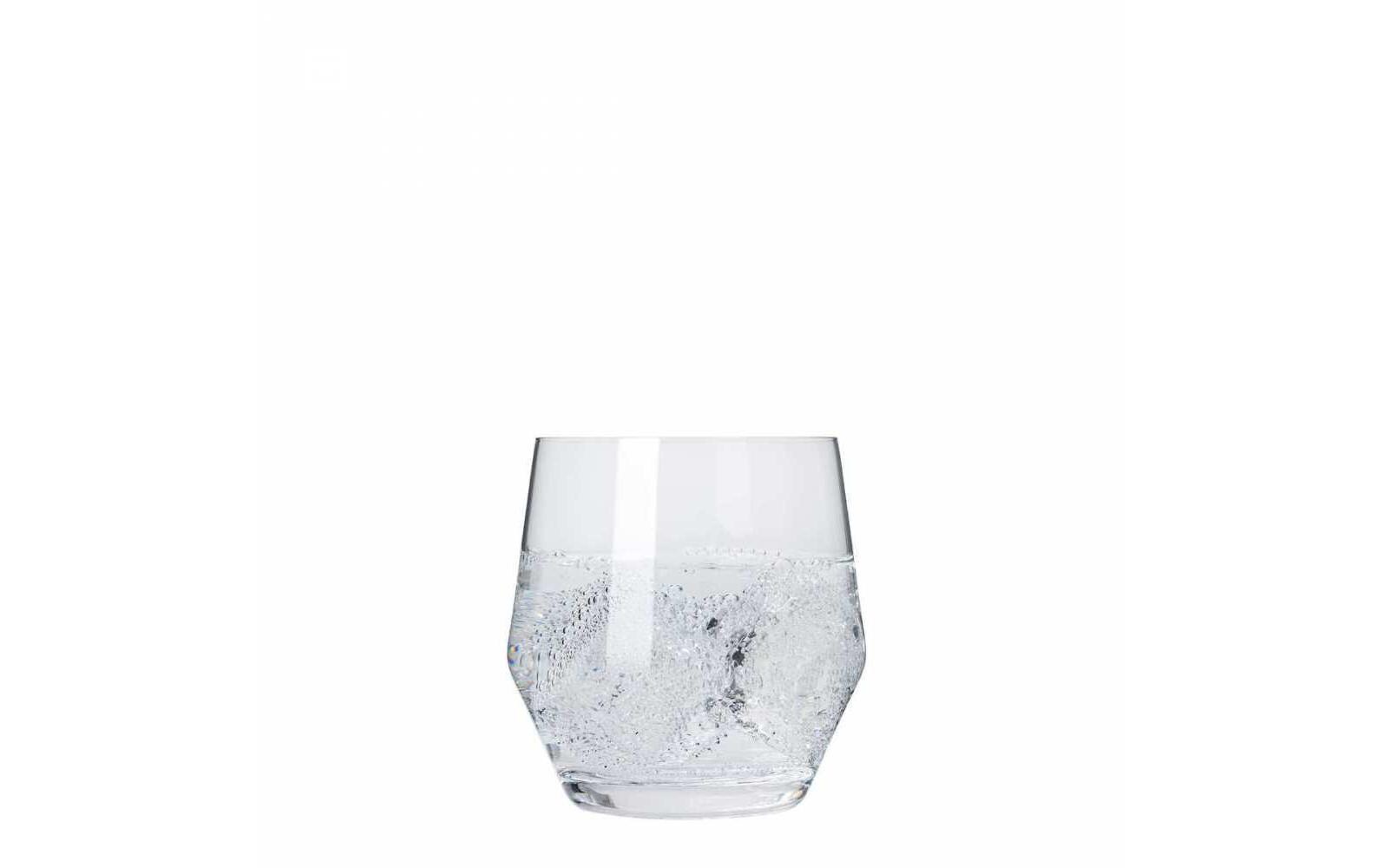 Whiskyglas Puccini 310 ml, 6 Stück, TransparentWhisky-Becher mit solidem Eisboden