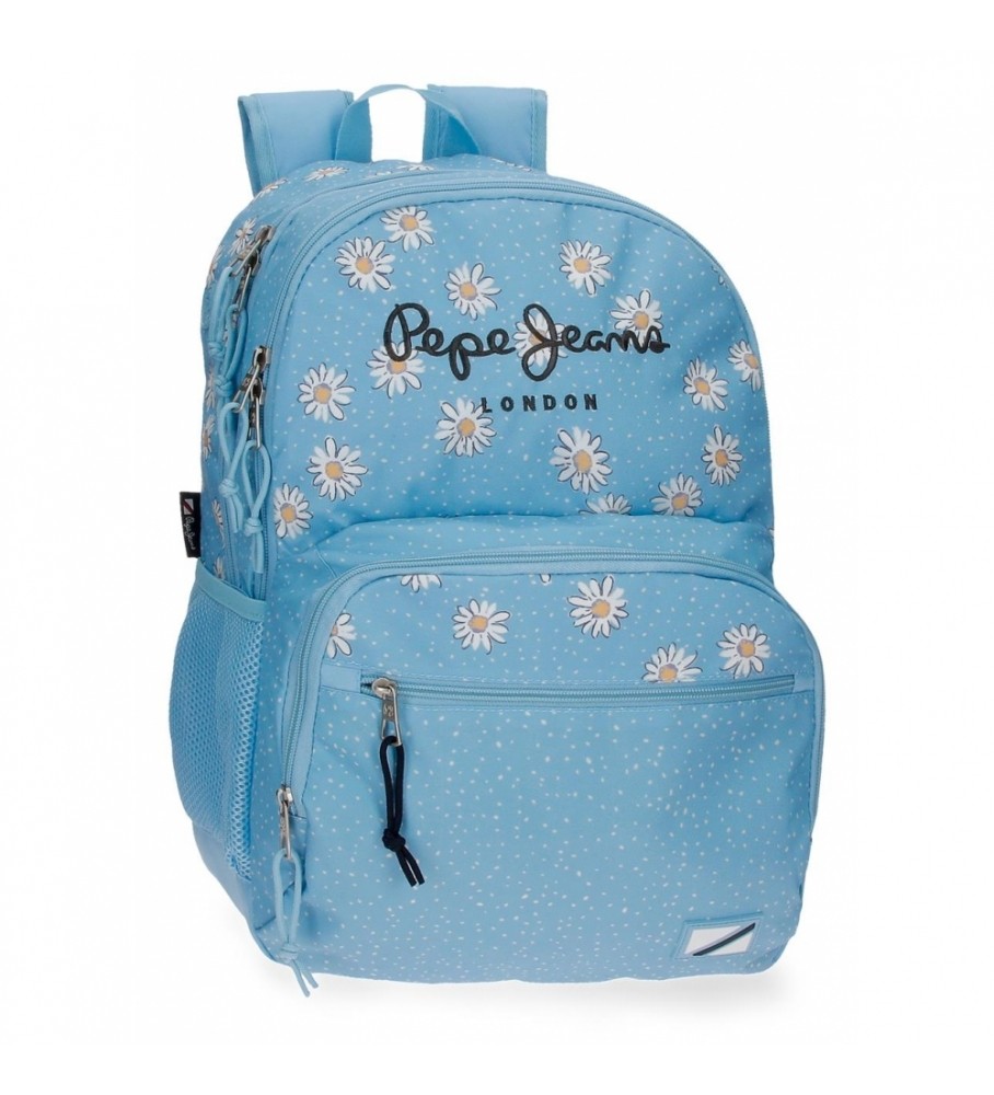 Mochila Pepe Jeans Katherine com compartimento duplo