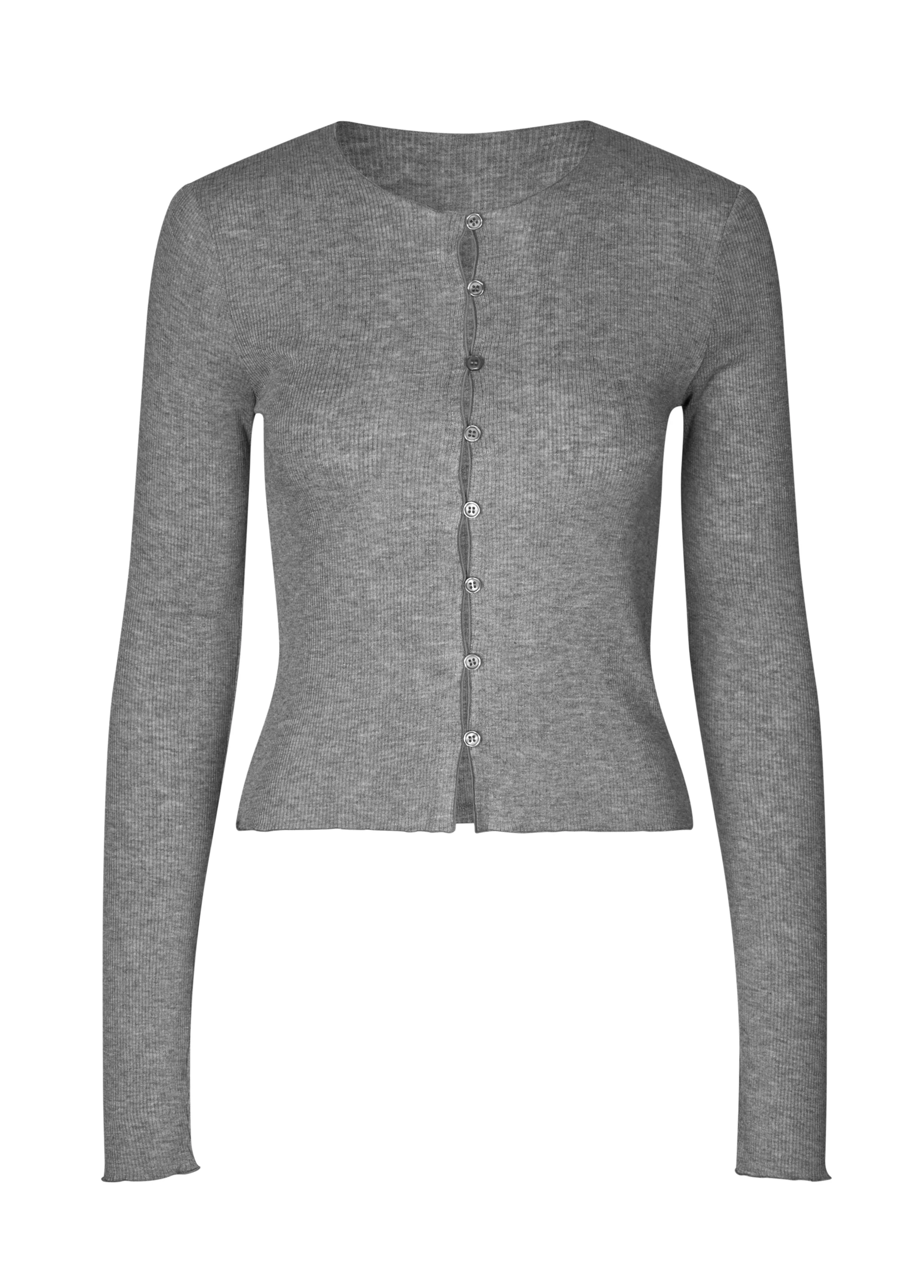 Samsøe Samsøe  Sasonnet cardigan - Mid Grey Mel.