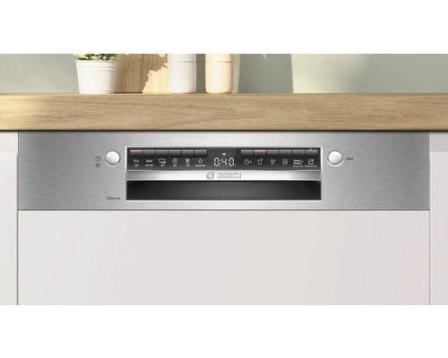 Bosch SMI4HTS00E halfgeïntegreerde vaatwasser, 59,8 x 81,5 x 57,3 cm, voor 13 couverts, 9 l inhoud, 46 dB(A)