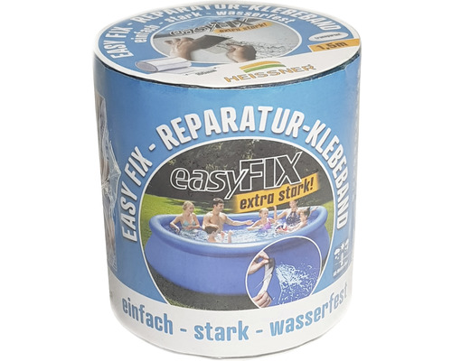 Reparatietape voor zwembaden, 150 x 10 cm, transparant
