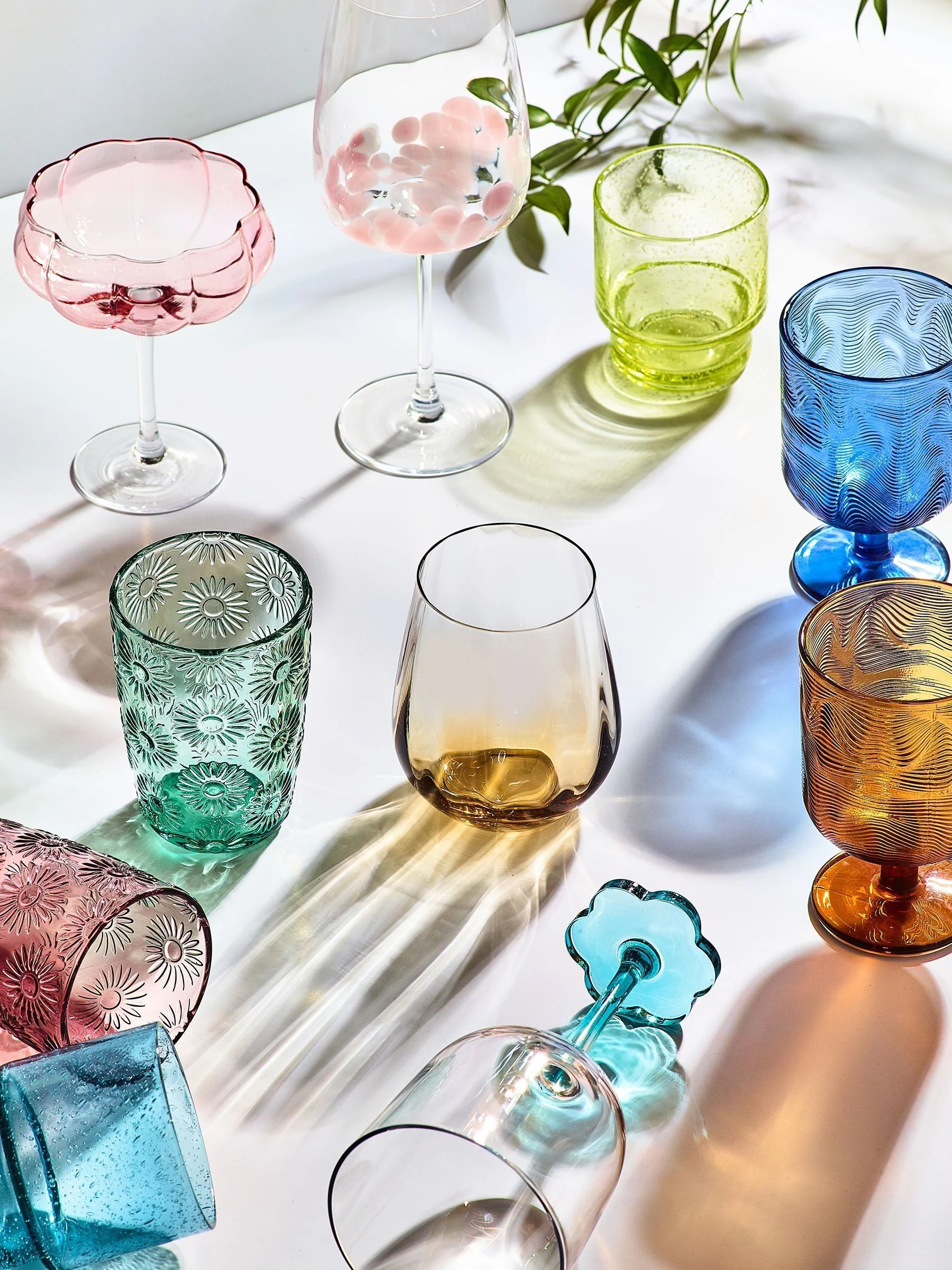 Set van 2 Ottilie-cocktailglazen