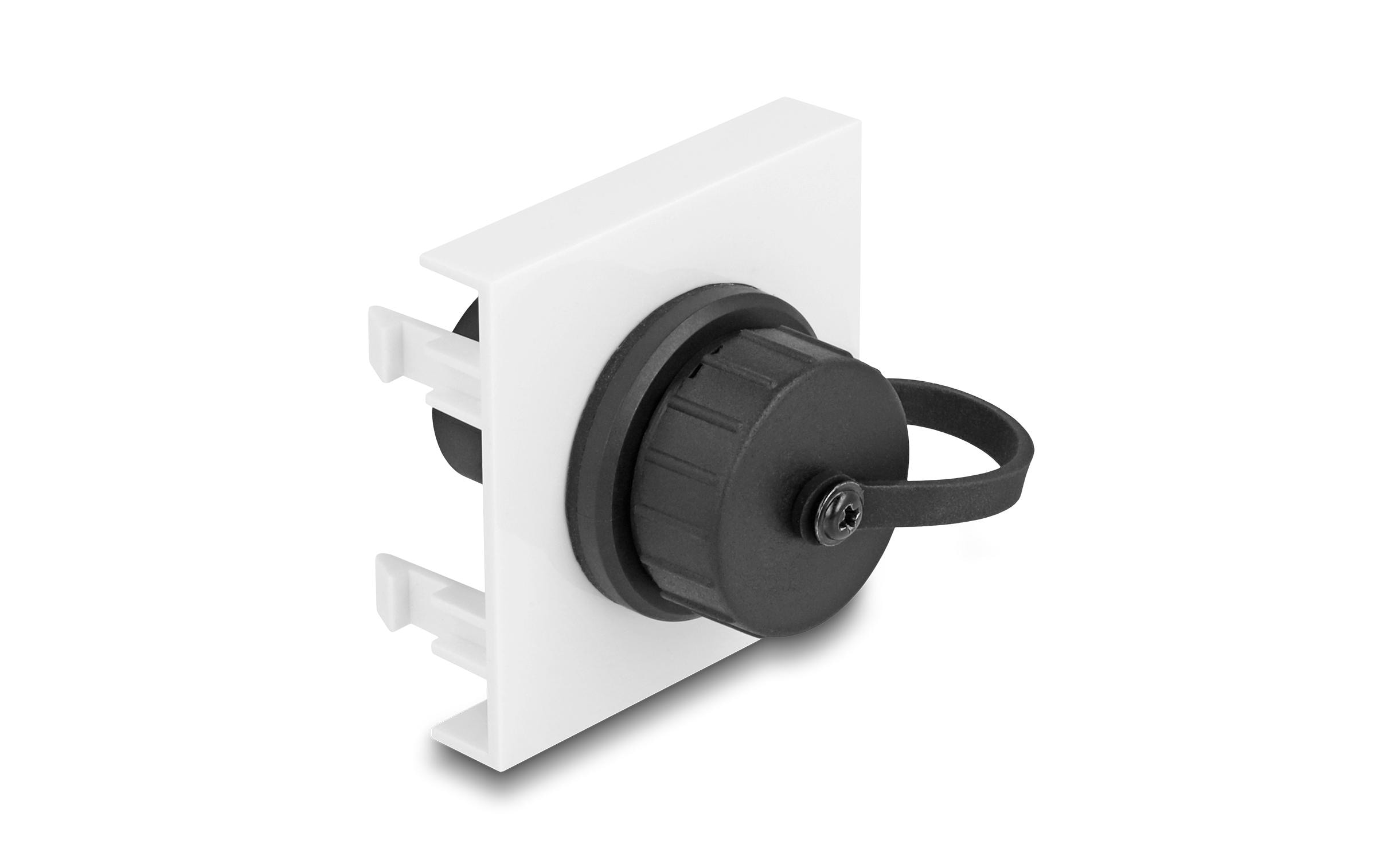 Easy 45 Modul USB Typ-A Buchse, 45 x 45 mmDelock Easy 45 Modul SuperSpeed USB 5 Gbps (USB 3.2 Gen 1) USB Typ-A Buchse, 45 x 45 mm