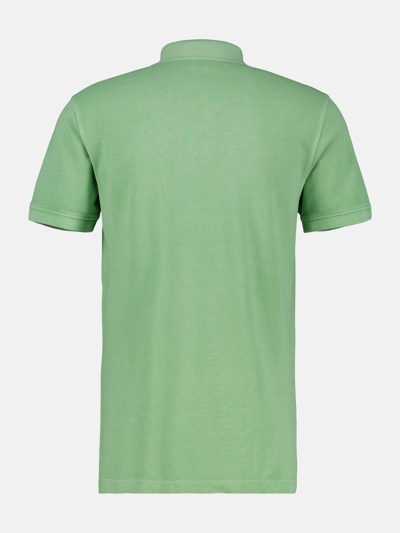 Herren Poloshirt in gewaschener Optik