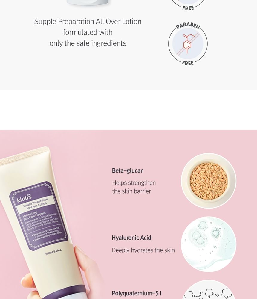 Beste Klairs - Supple Preparation All-Over Lotion