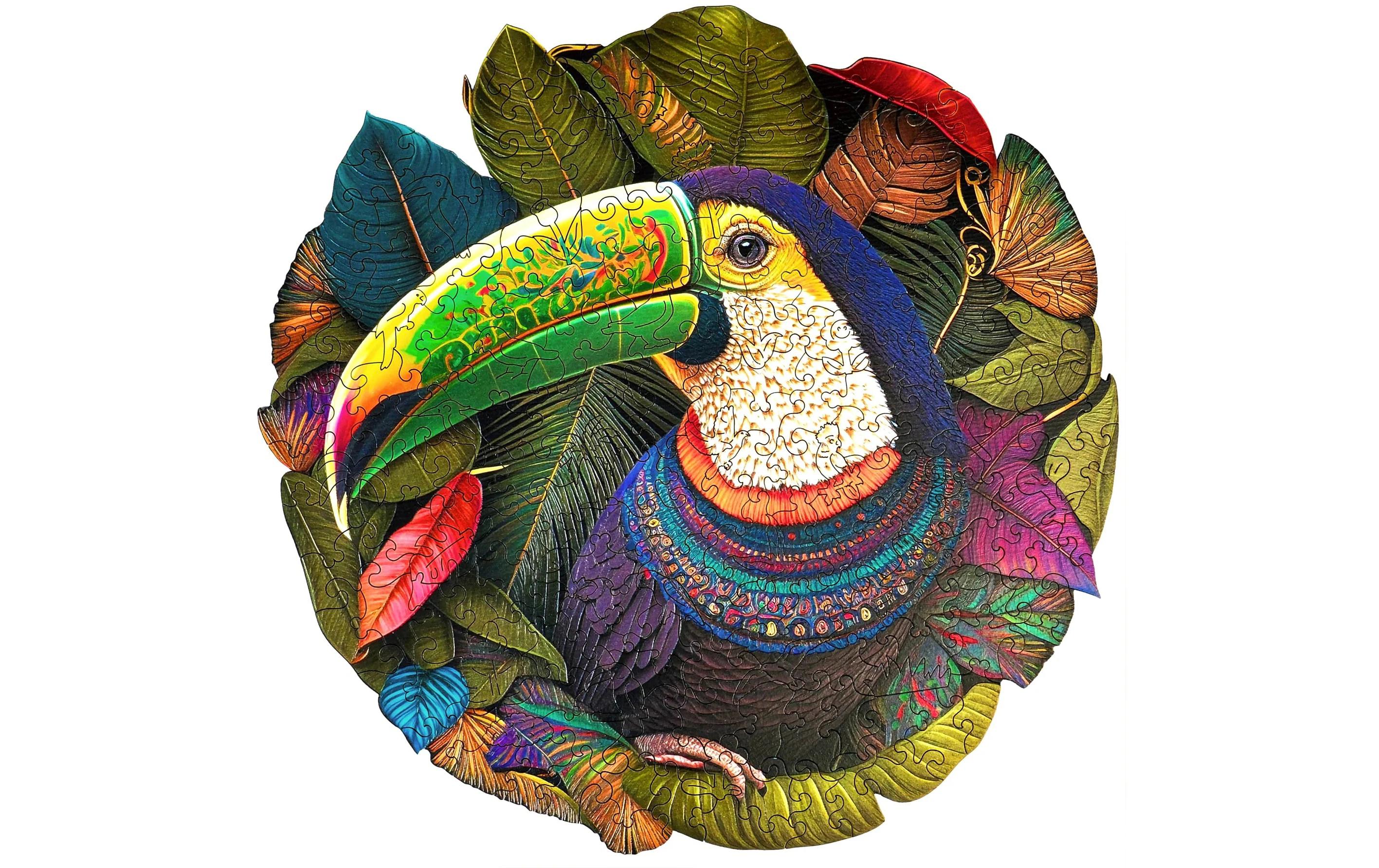 Holz-Puzzle ToucanPuzzle mit 200 Teilen