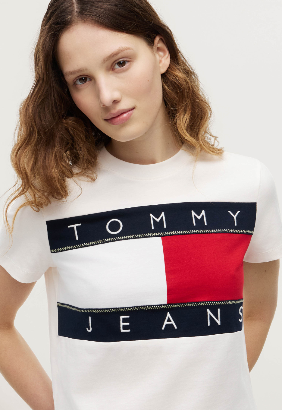 Tommy Jeans Flag T-shirt