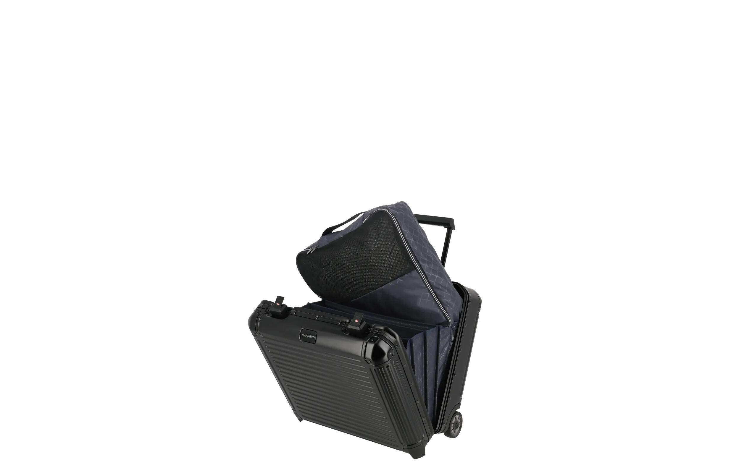 Next Businesswheeler 2-Rollen Schwarz<br>Reisekoffer