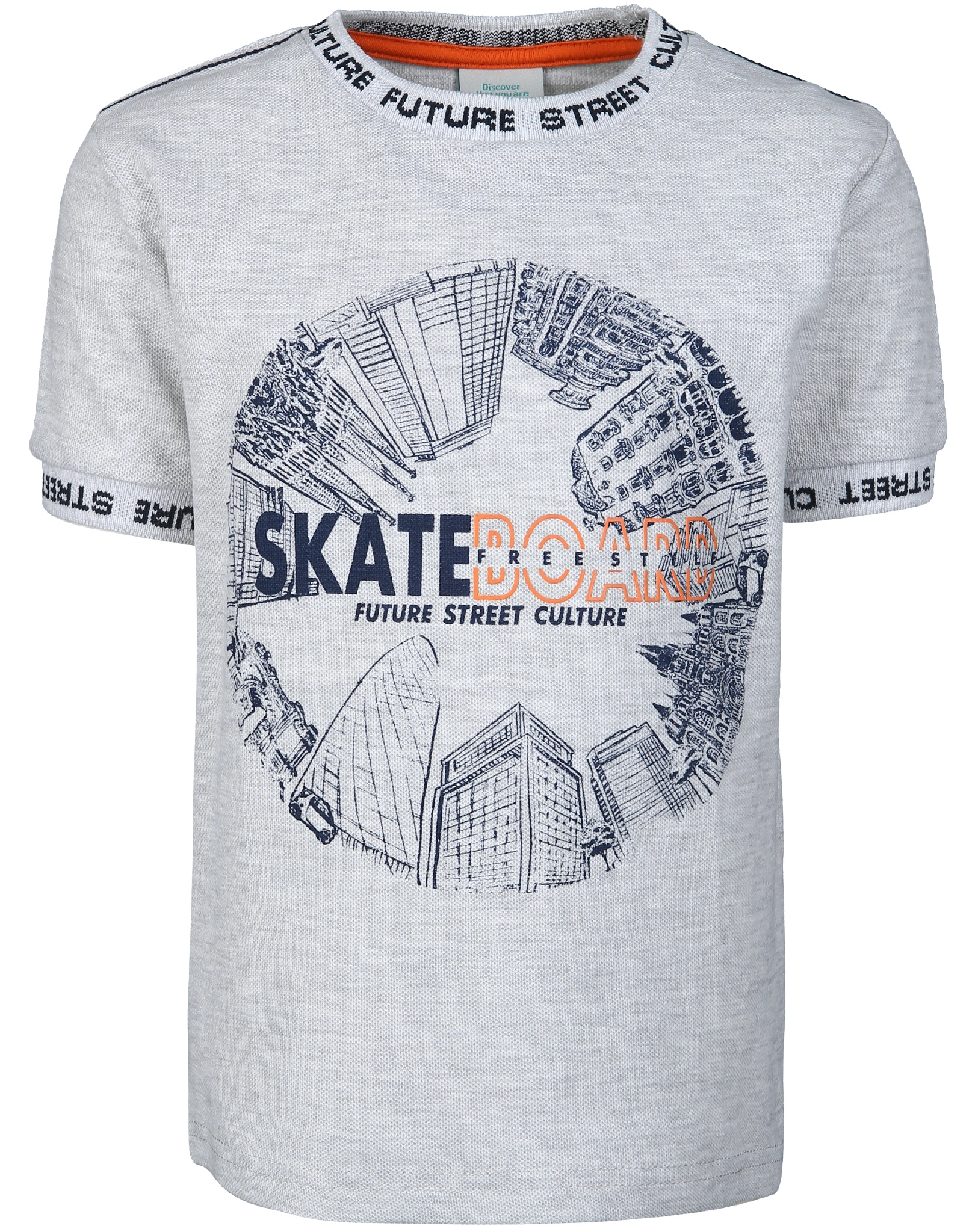 T-Shirt STREET CULTURE in grau