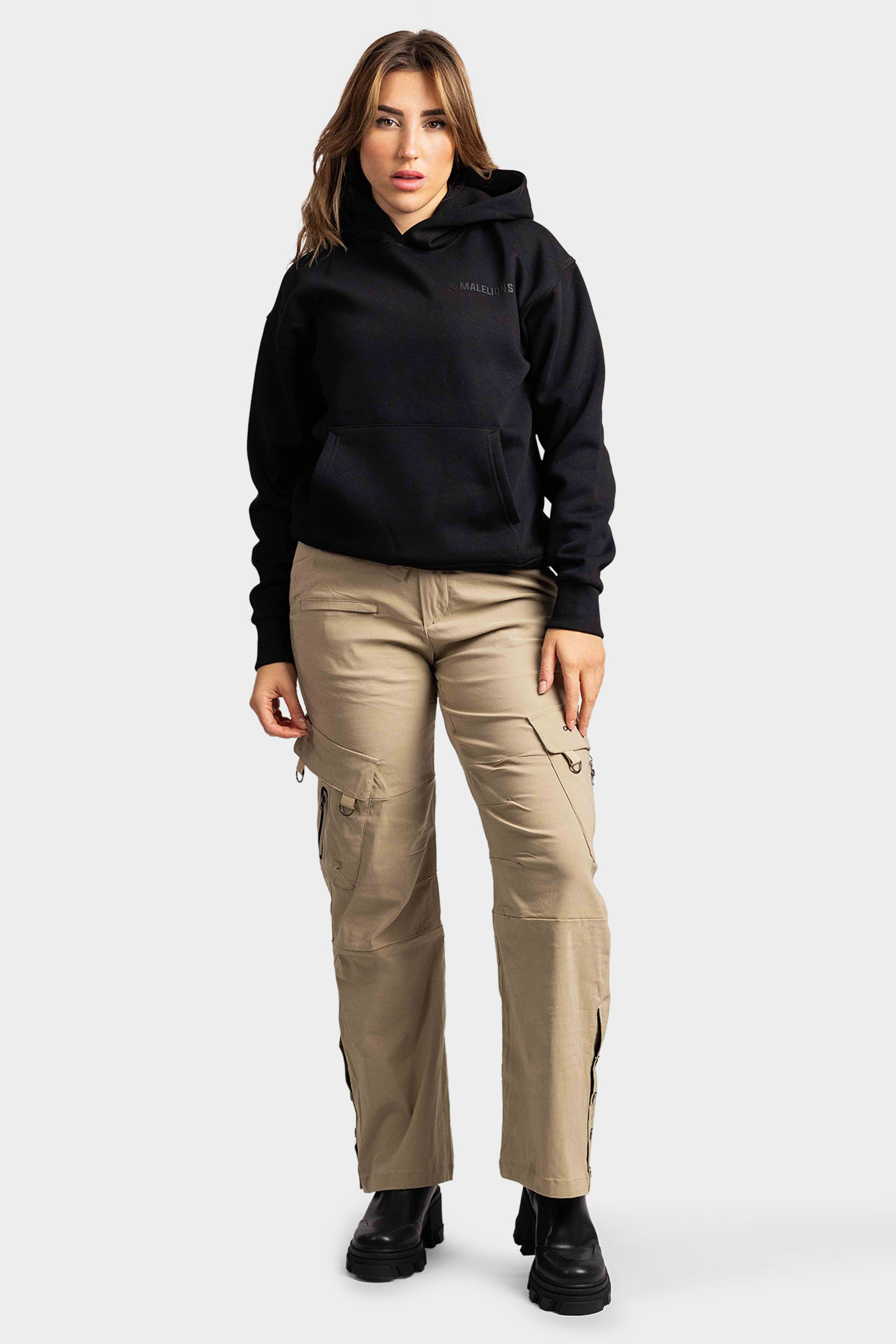 Off The Pitch Cargo Broek Dames Beige