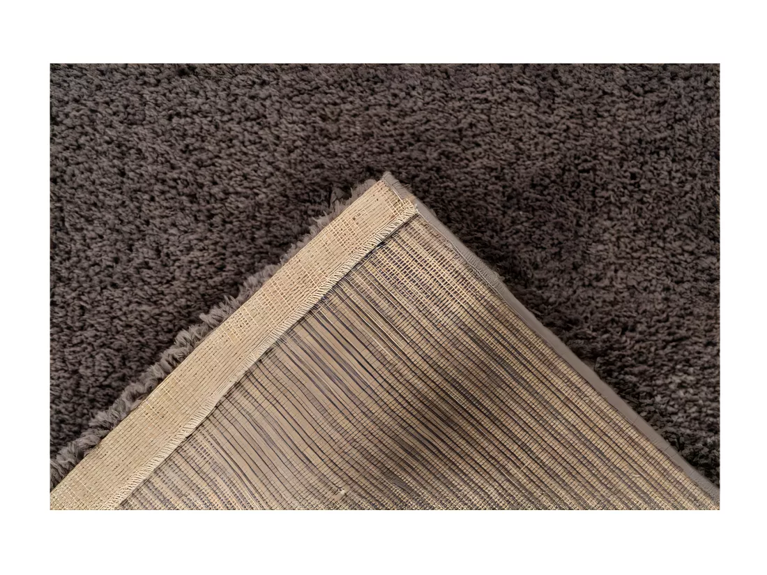 Tapis 230x160cm, design D005M coloris taupe - Confort et élégance pour votre intérieur