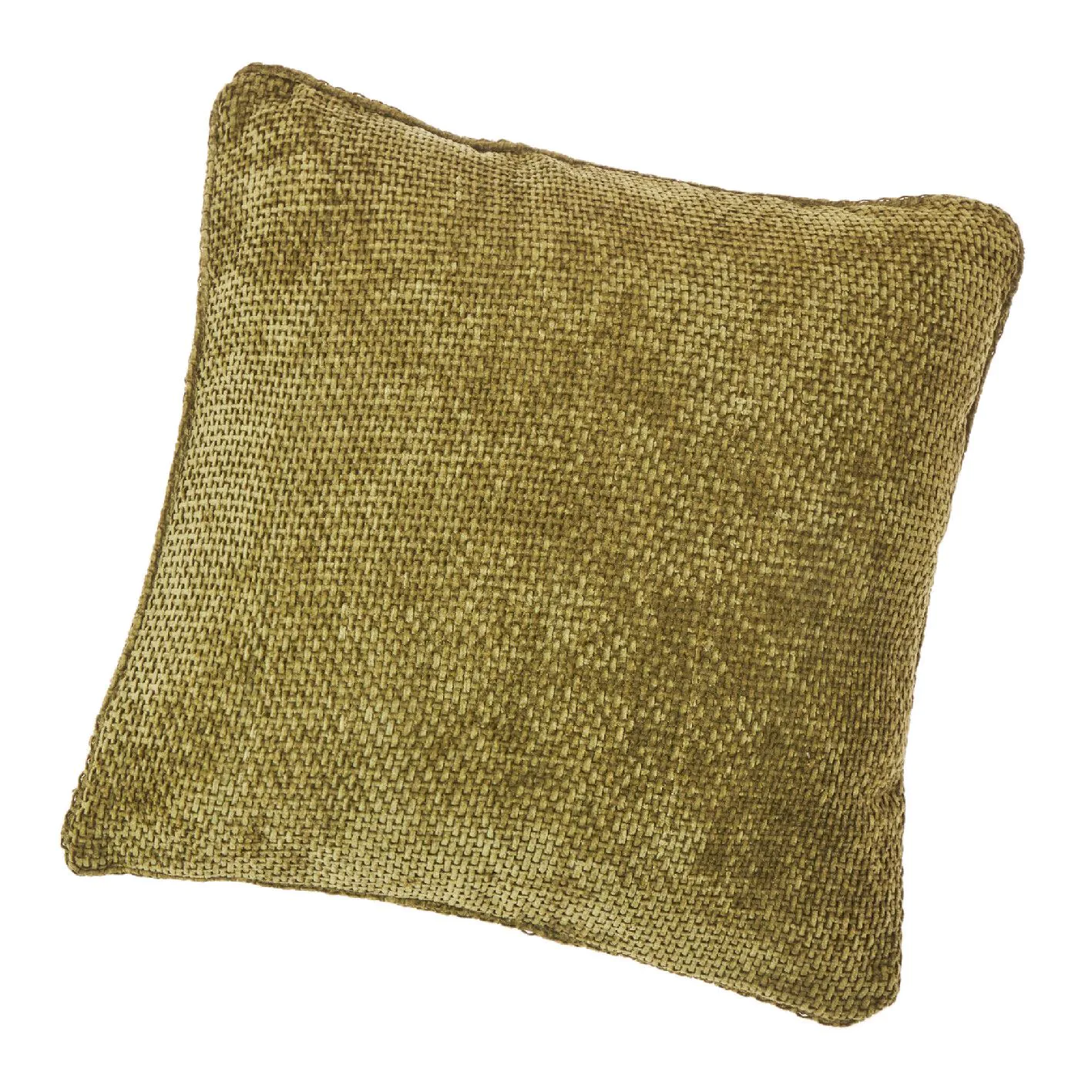 Kissen Chenille, grün, 45 x 45 cm