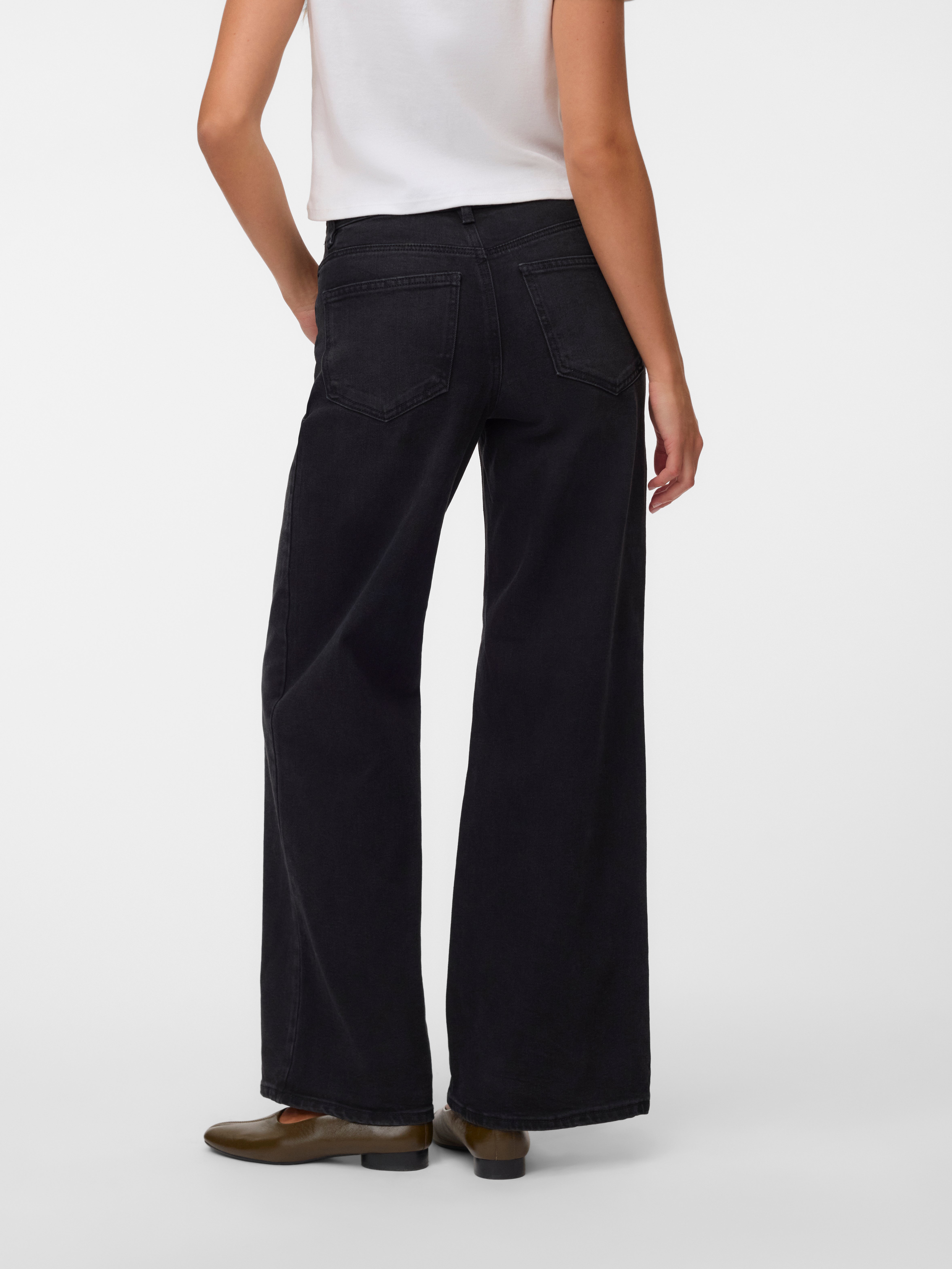 VMOLIVIA High rise Wide leg fit Jeans