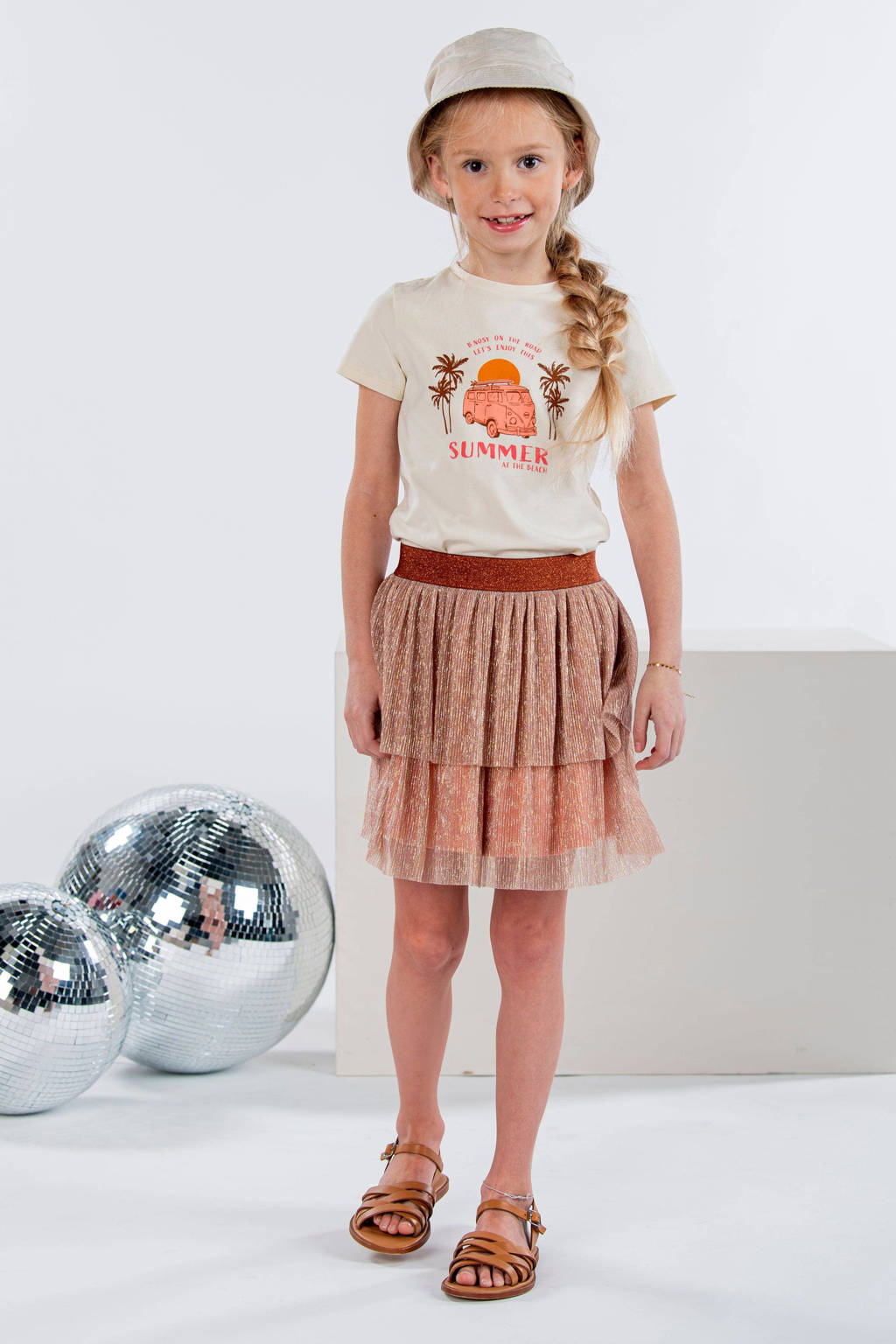B.Nosy rok Beth roze/goud